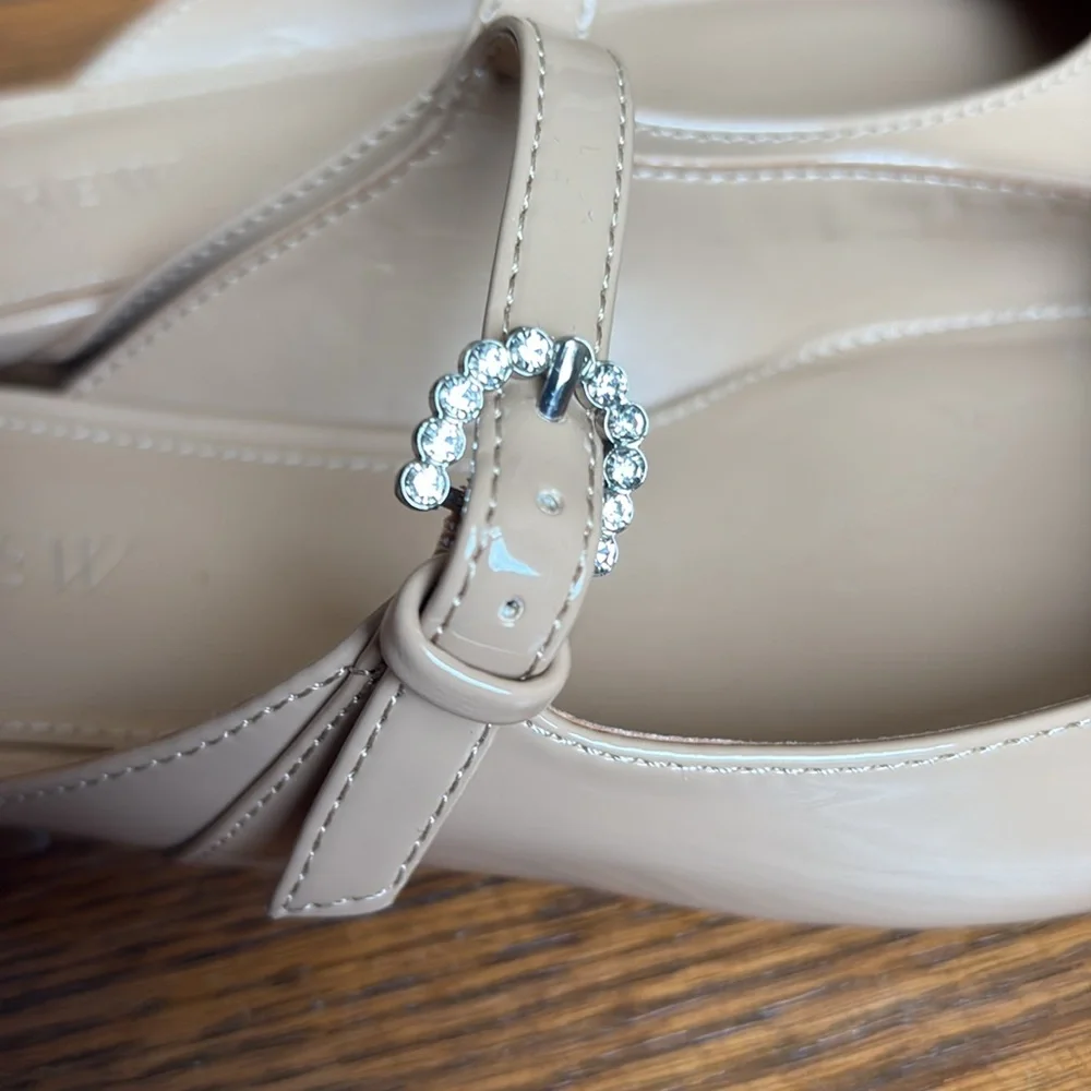 NIB, J Crew, Patent Mary Jane Mules, size 6.5 - Picture 5 of 5
